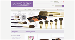 Desktop Screenshot of lapinceleria.com